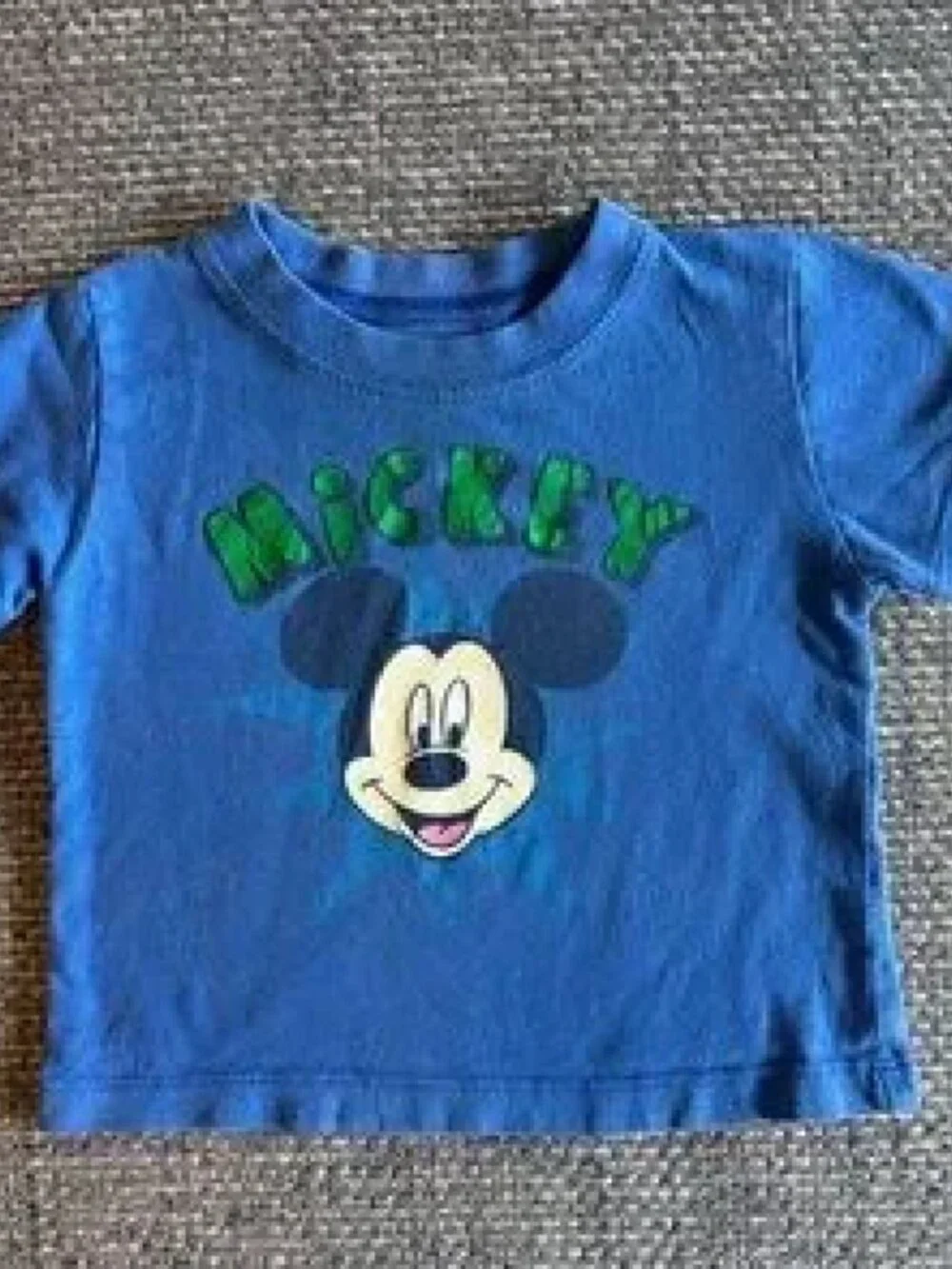 Disney Baby Mickey Mouse 3-Pc Onesie/1-Pc Short Set/ T-Shirt Bundle | Sz 3-6M